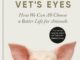 Cover of 'Through a Vet's Eyes' featuring a pig on a white background